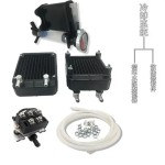 DLE128HD Drone Engine 7.4kw raffreddato ad acqua generatore di elettricità ibrido motore a benzina Kit elettrico